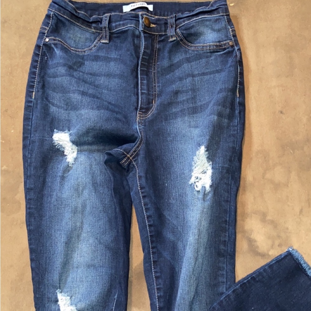 High waist jeans